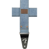 Fender x Wrangler Riveted Denim Strap Light Indigo